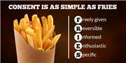 Consent is as simple as FRIES
